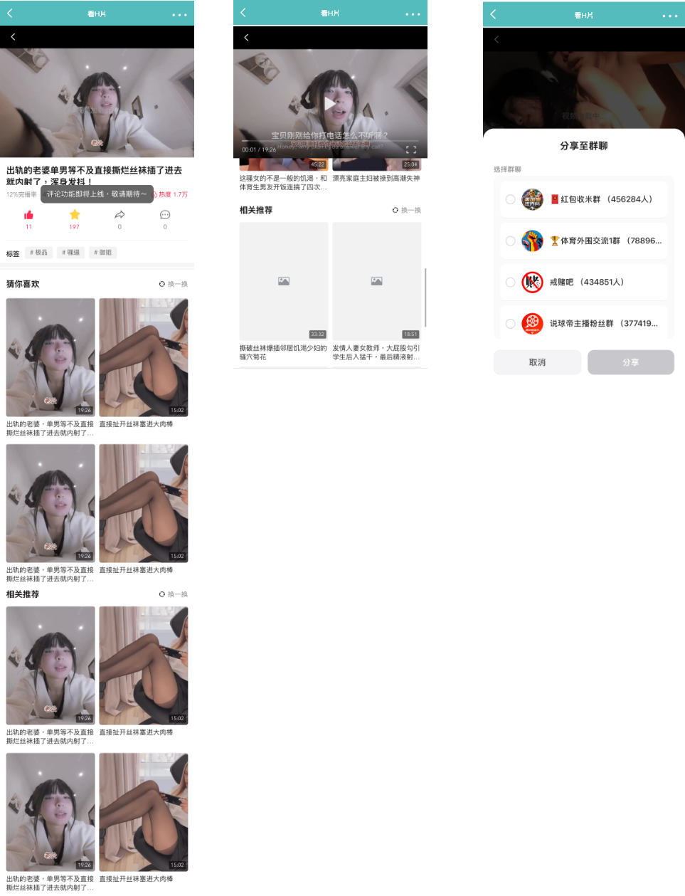 用户提供的看片详情页原型